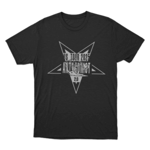 Antagonist US Tour 2025 Unisex T Shirt Black