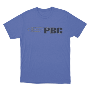 Oval PBC Logo Unisex T Shirt Blue